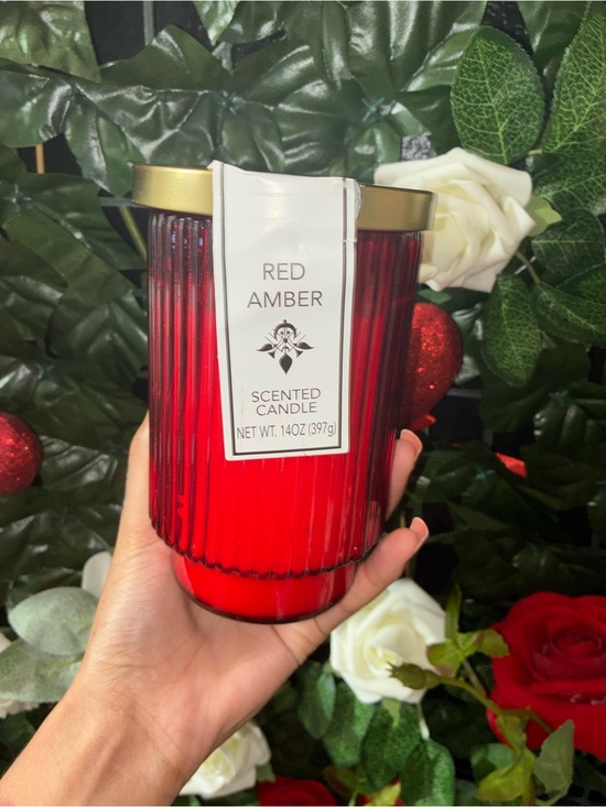 Other - Red Amber Scented Candle